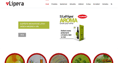 Desktop Screenshot of lipera.cz